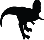Allosaurus Silhouette