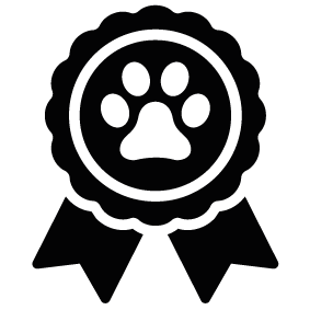 Prize Badge with Paw Print Download