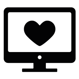 Computer Screen Heart Download