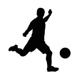 Soccer Silhouette